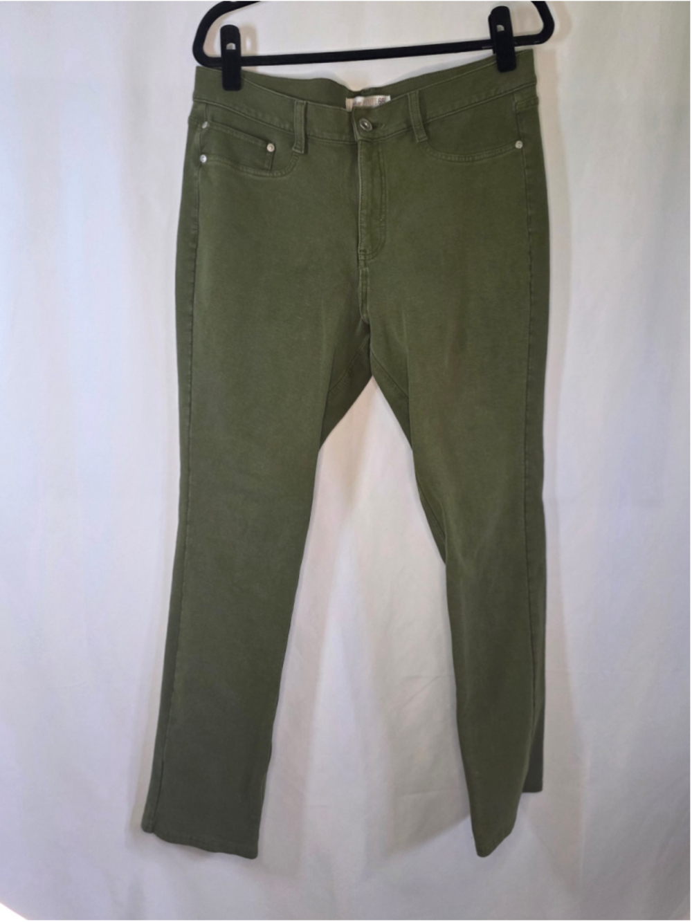 Women's Olive Green Skinny Jeans